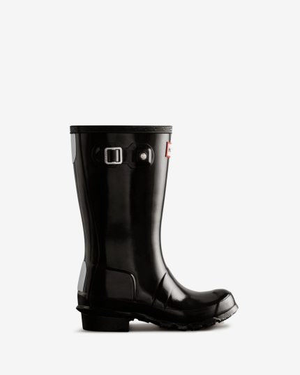 Hunter Kids' Original Big Kids Gloss Rain Boot - Hiline Sport -