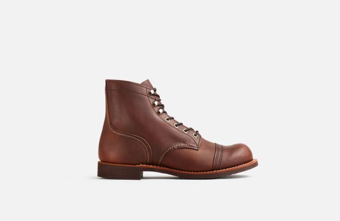 Red Wing Men's Iron Ranger 6 inch Leather Toe Cap Boot - Hiline Sport -